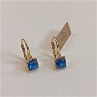Orecchini Vidali Gioielli Donna in Oro giallo Zircone OROR-34 - OROR-34